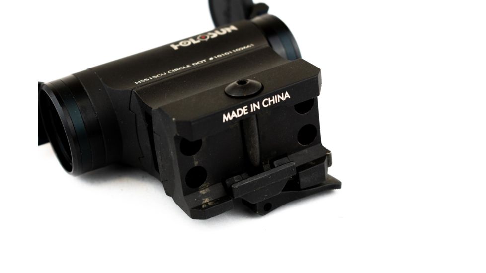 Holosun Circle Micro Red Dot Solar Sight,2 MOA Dot,65 MOA Circle,Black HS515CU