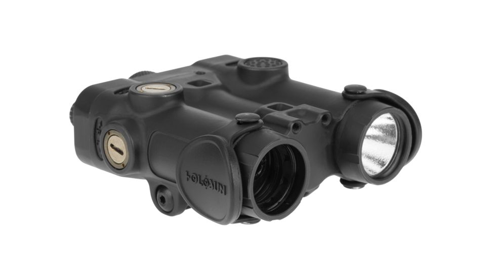 Holosun Coaxial Green Laser Sight with IR and White LED Illuminator, Black, LE420-GR