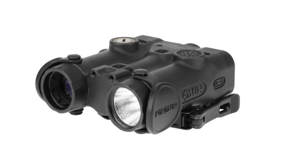 Holosun Coaxial Green Laser Sight with IR and White LED Illuminator, Black, LE420-GR