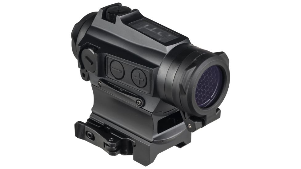 Holosun Elite 2 MOA Dot/65 MOA Circle Dot Solar/Battery Micro Green Dot Sight, Black, HE515CM-GR Elite