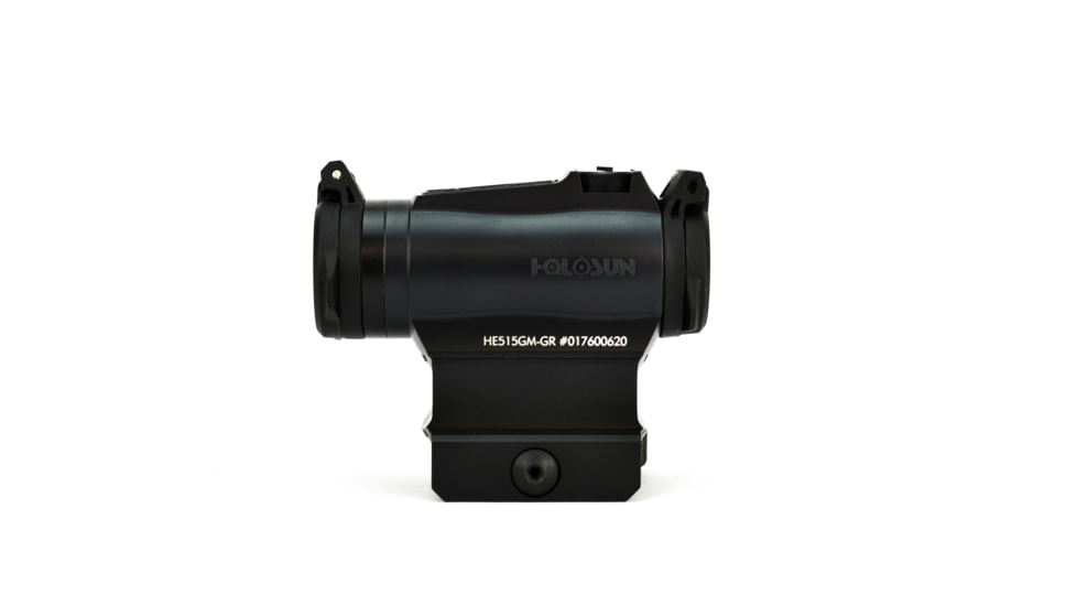 Holosun Elite 65 MOA Circle / 2 MOA Dot Reticle Green LED Dot Sight, Black, HE515GM-GR Elite, EDEMO1