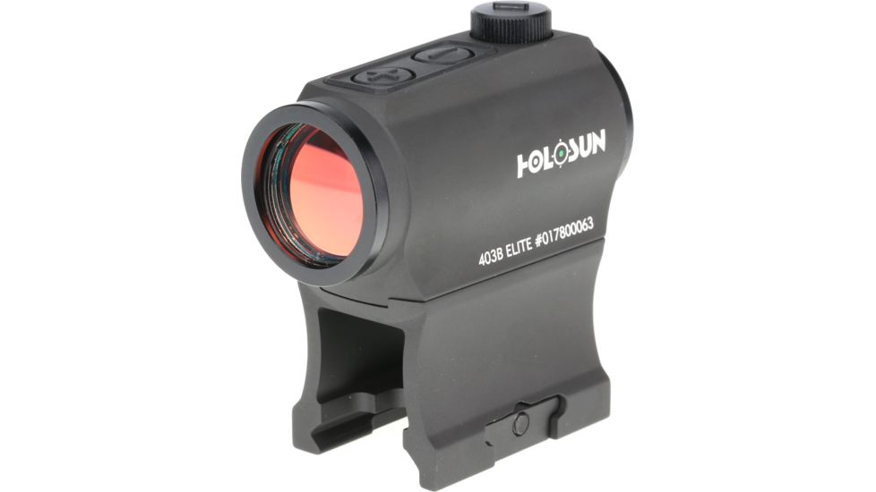 Holosun Green LED 2MOA Dot, Black, HE403B-GR ELITE, EDEMO1