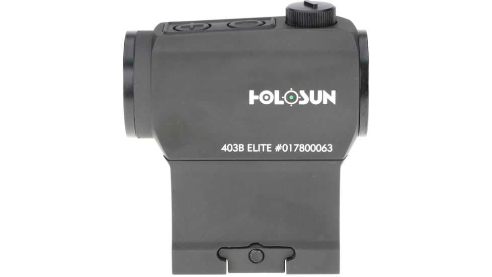 Holosun Green LED 2MOA Dot, Black, HE403B-GR ELITE, EDEMO1