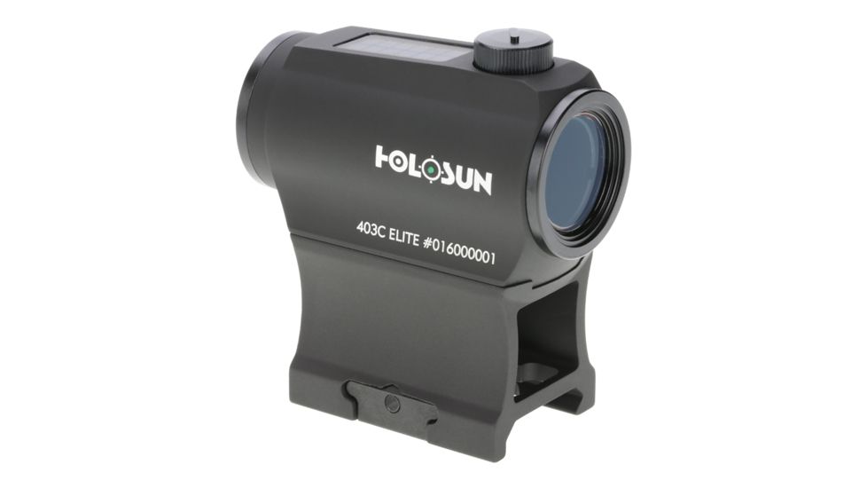 Holosun HE403C-GR Elite Green Dot Sight, Black HE403C-GR