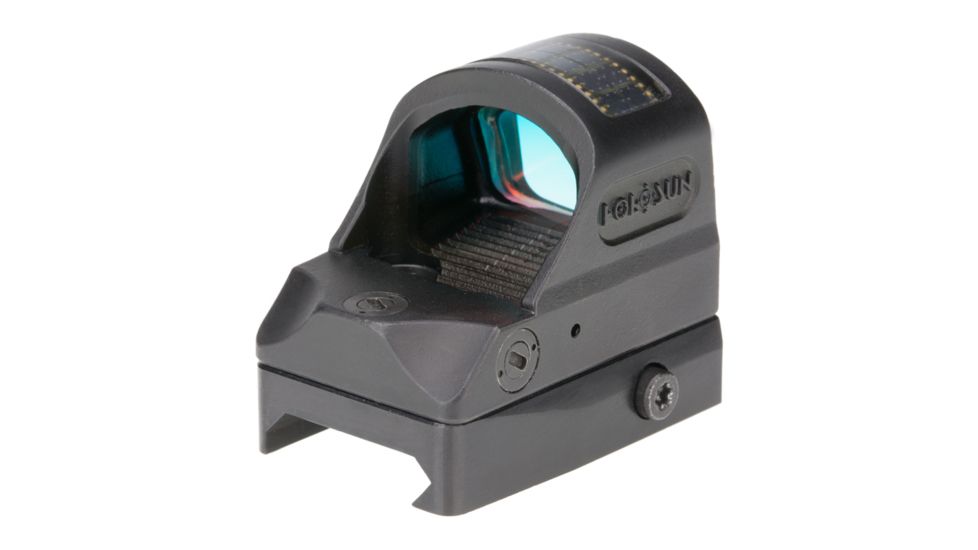 Holosun HE508T Elite Series Micro Red Dot Sight, 1x, 2 MOA Dot/32 MOA Ring, CR2032 Battery, Black, HE508T-RD