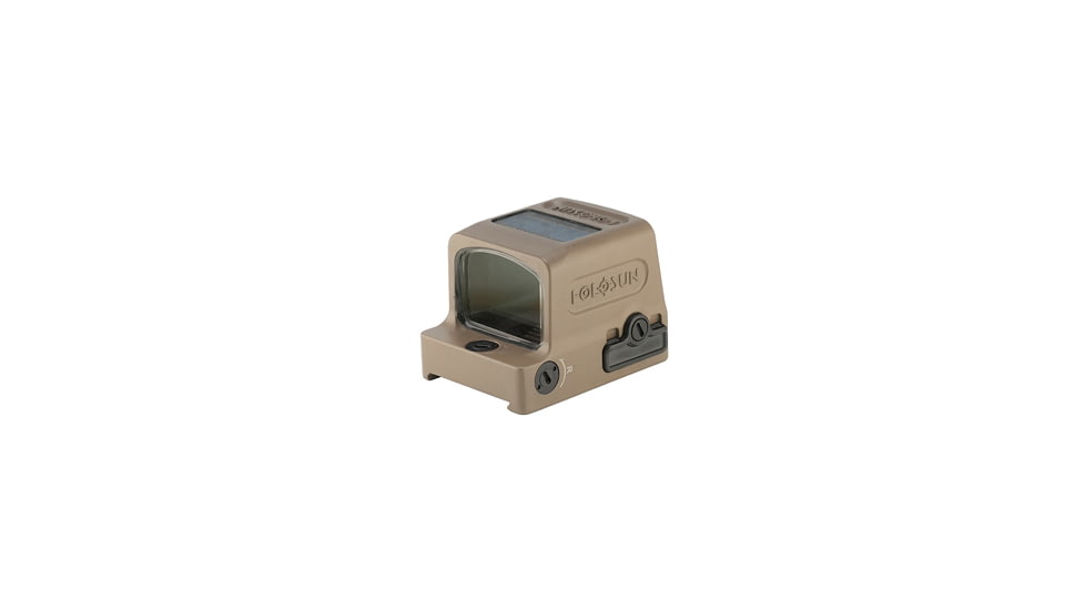 Holosun HE509T X2 Enclosed Reflex Optical Red Dot Sight, 2x 0.66 x 0.9 in, Red LED, Flat Dark Earth, HE509T-RD X2 FDE