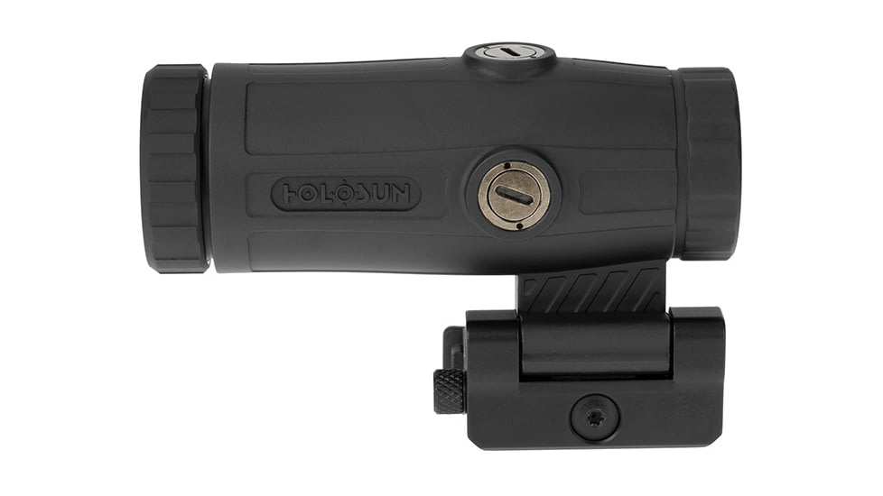 Holosun HM3X Red Dot Magnifier, 3X, Integrated QD Mount w/Optional Spacer, Black, HM3X
