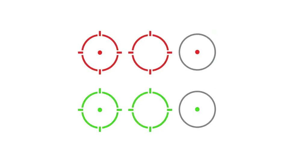 Holosun ARO-EVO-DUAL 1x26mm Reflex Red Dot Sight w/ Green Laser