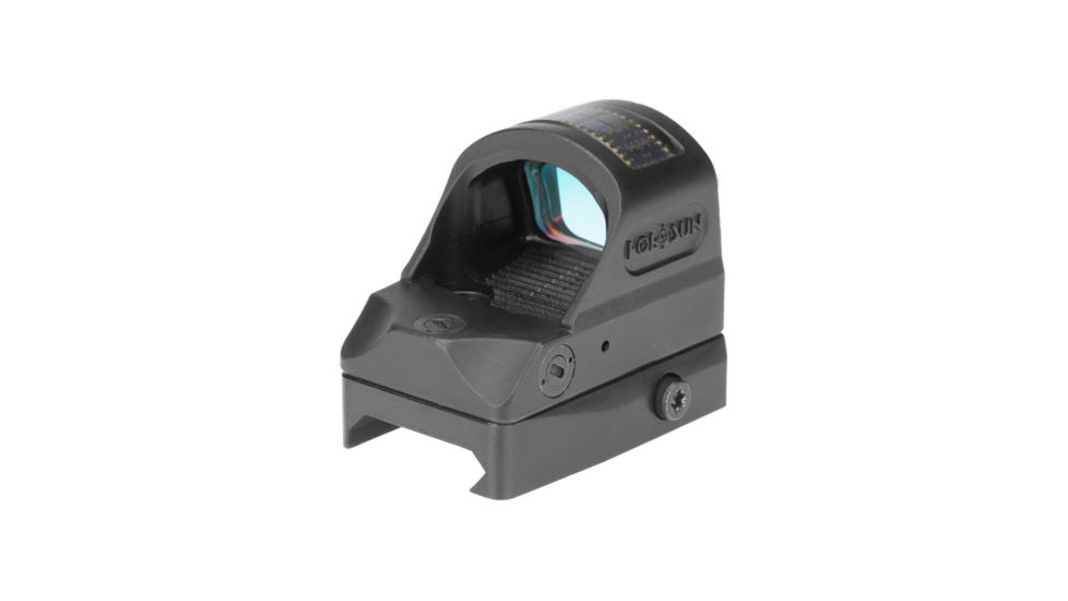 Holosun HE508T Elite Series Micro Red Dot Sight, 1x, 2 MOA Dot/32 MOA Ring, CR2032 Battery, Black, HE508T-GR, Black, HE508T-GR