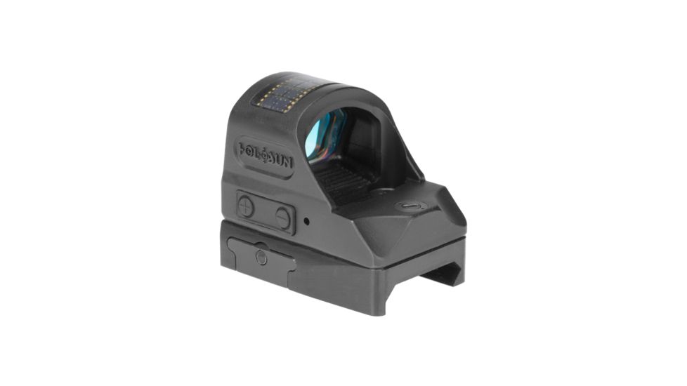 Holosun HE508T Elite Series Micro Red Dot Sight, 1x, 2 MOA Dot/32 MOA Ring, CR2032 Battery, Black, HE508T-GR, Black, HE508T-GR