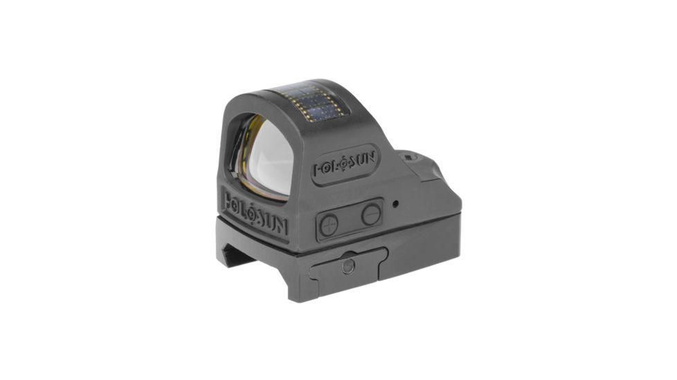 Holosun HE508T Elite Series Micro Red Dot Sight, 1x, 2 MOA Dot/32 MOA Ring, CR2032 Battery, Black, HE508T-GR, Black, HE508T-GR