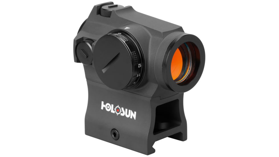 Holosun HS403R Classic Series Red Dot Sight, 1x, 2 MOA Dot, CR2032 Battery, Black, HS403R