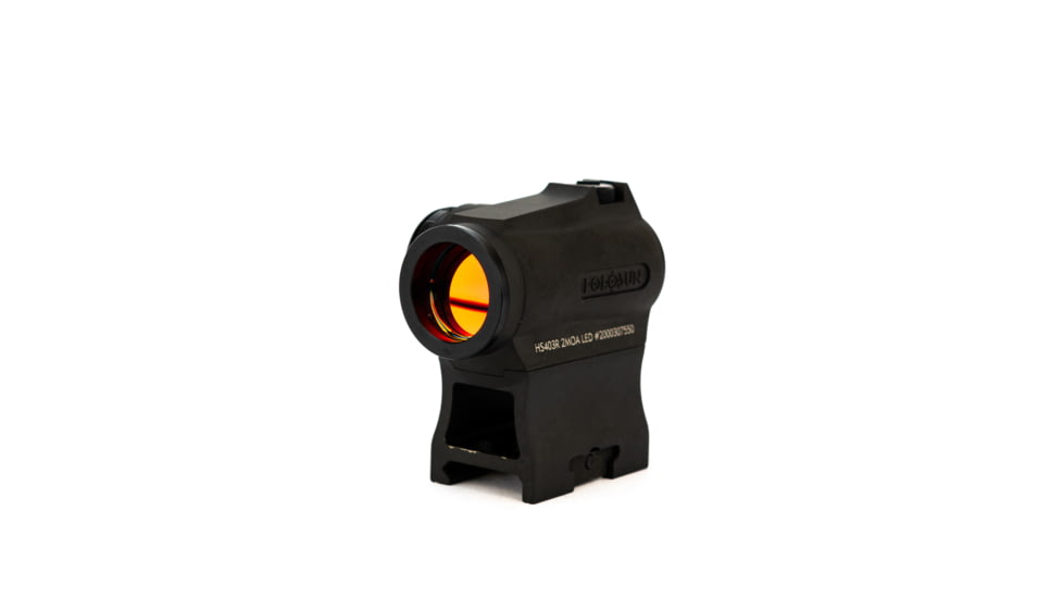 Holosun HS403R Classic Series Red Dot Sight, 1x, 2 MOA Dot, CR2032 Battery, Black, HS403R, EDEMO1