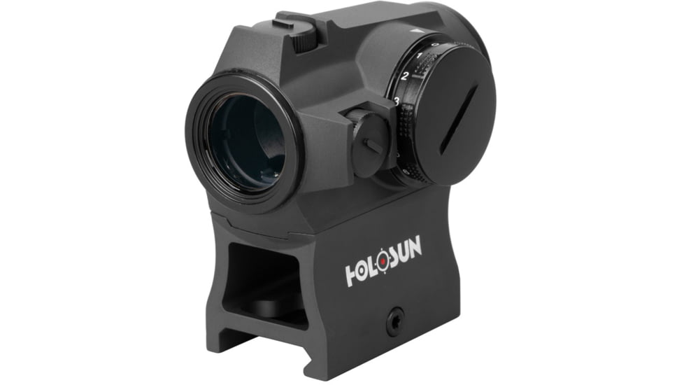 Holosun HS403R Classic Series Red Dot Sight, 1x, 2 MOA Dot, CR2032 Battery, Black, HS403R