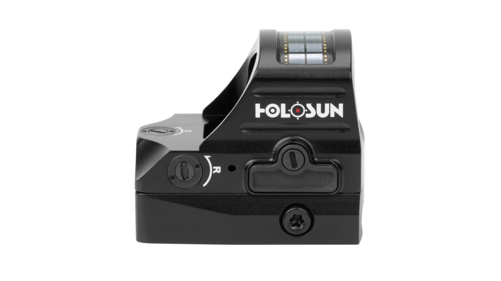 Holosun HS407C-V2 Red Dot Sight, 2 MOA Dot, Black, HS407C-V2