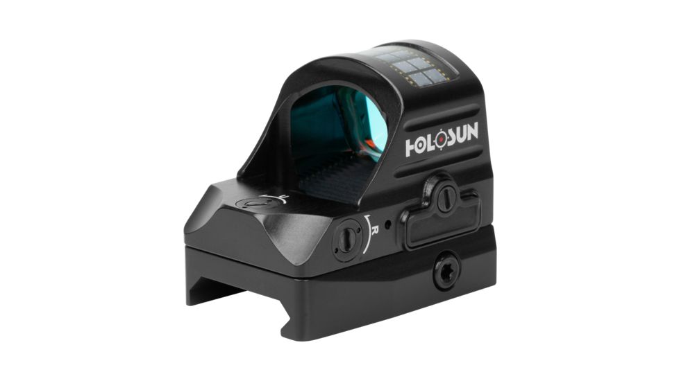Holosun HS407C-V2 Red Dot Sight, 2 MOA Dot, Black, HS407C-V2