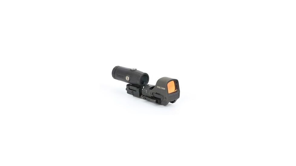 Holosun HS510C Open Reflex Circle Dot Sight w/HM3X Magnifier Combo, Black, HS510C &amp; HM3X COMBO