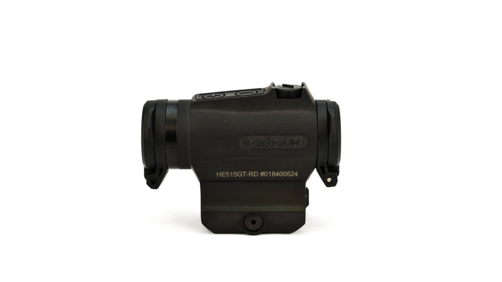 Holosun Micro Red Dot Sight 2 MOA Dot/65 MOA Circle Dot w/Red LED Reticle, Black, HE515GT-RD