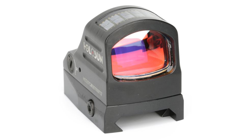 Holosun Micro Red Dot System, 2 MOA Dot/32 MOA Ring, Black, HS507C