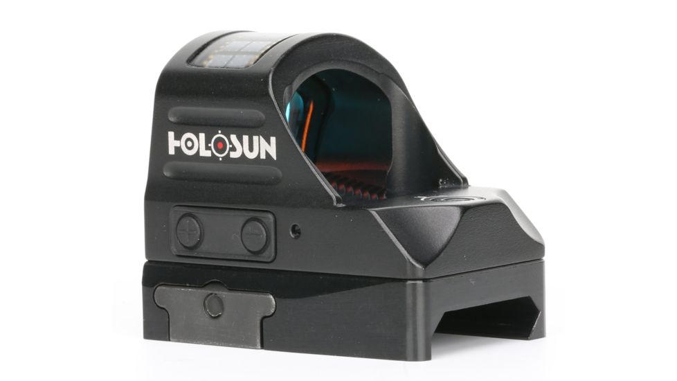 Holosun Micro Red Dot System, 2 MOA Dot/32 MOA Ring, Black, HS507C