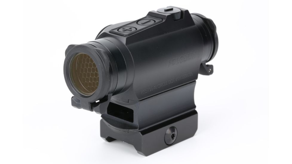 Holosun Elite 65 MOA Circle / 2 MOA Dot Reticle Green LED Dot Sight, Black, HE515GM-GR Elite, EDEMO1