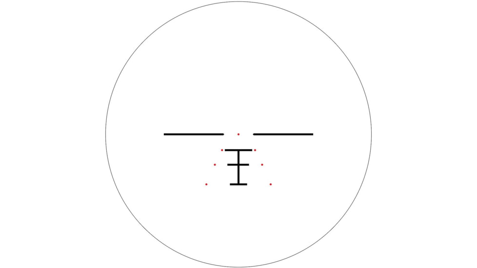 Holosun MP3X 3x24mm Prismatic Red Dot Sight, Black, MP3X-BDC