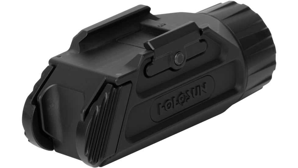 Holosun P.ID HC Weapon Light, Lithium Ion, White, 400/800 Lumens, Black, P.ID-HC
