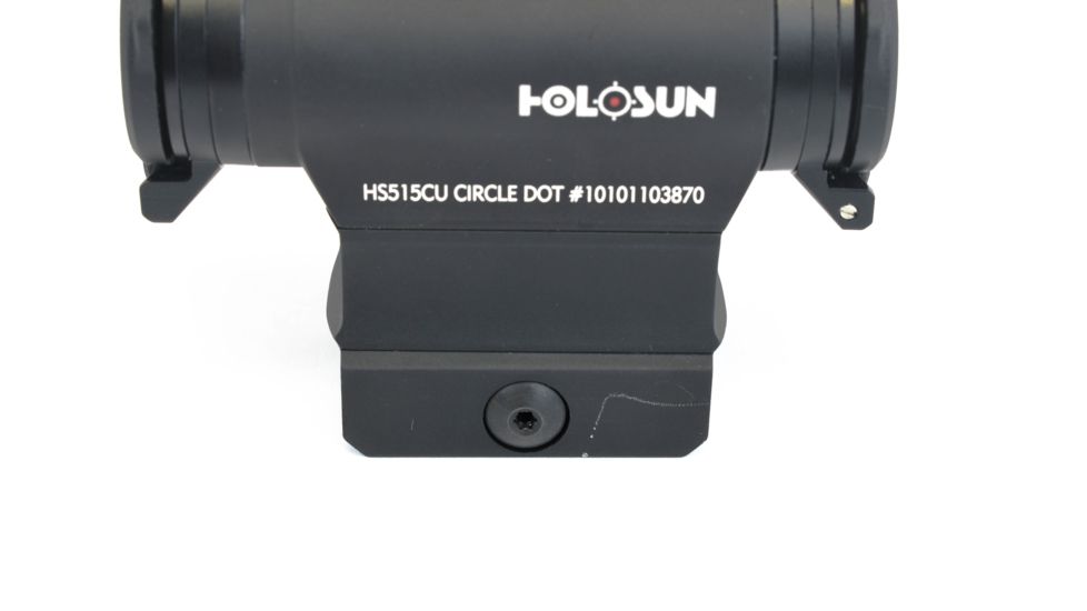 Holosun PARALOW Circle Dot Sight w/High mount, Black, HS515C