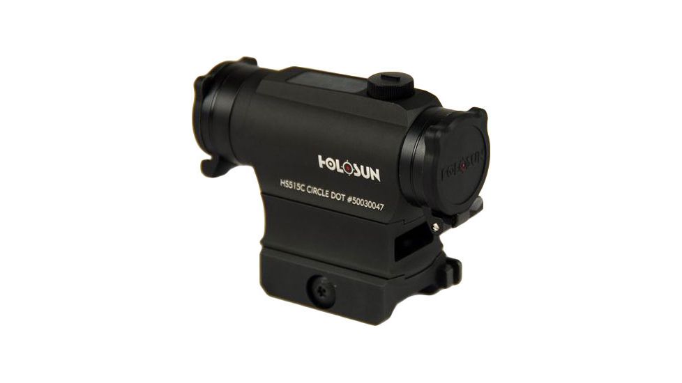 Holosun PARALOW Circle Dot Sight w/High mount, Black, HS515C