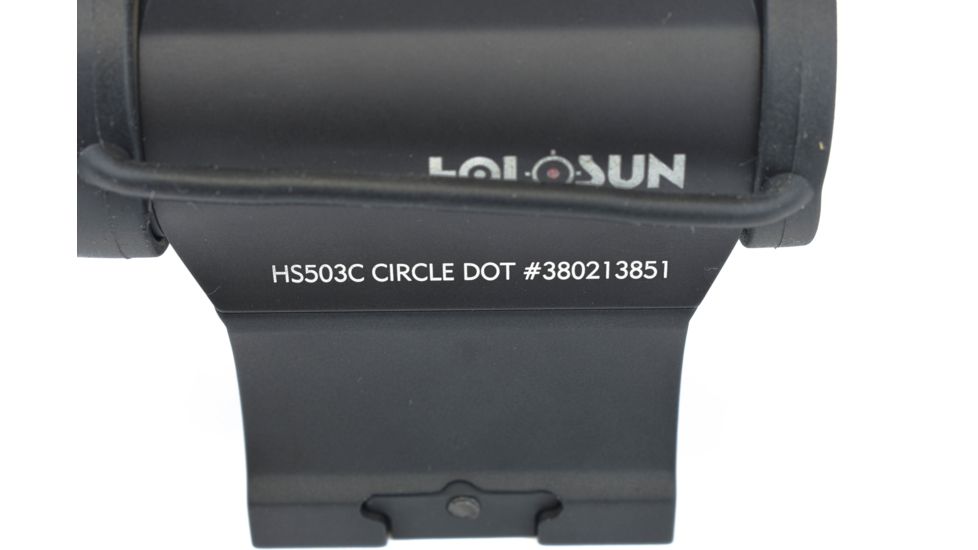 Holosun PARALOW HS503C Circle Dot Sight, Black, 133X54X72mm, HS503C