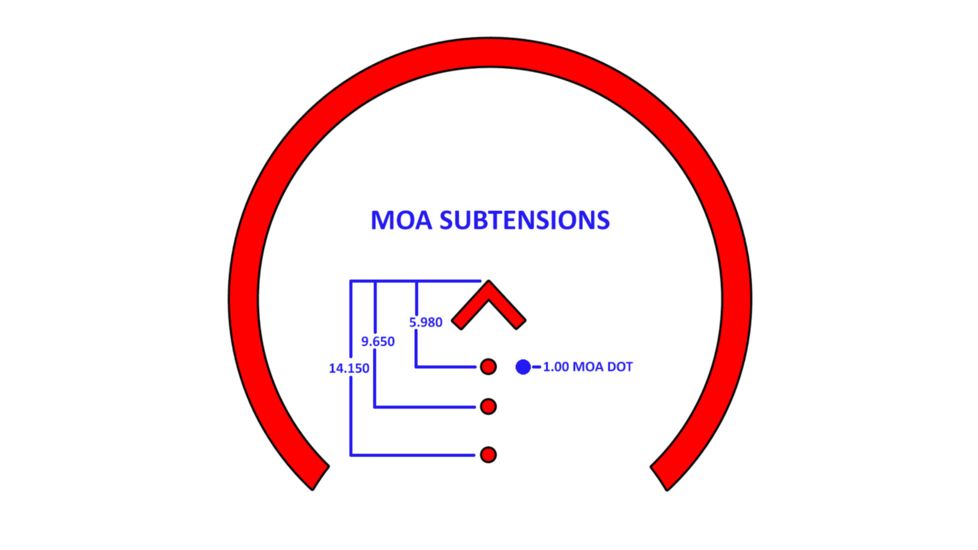Holosun Paralow HS503G Red Dot Sight w/ Illuminated ACSS CQB Reticle, Black, HS503G-ACSS, EDEMO5