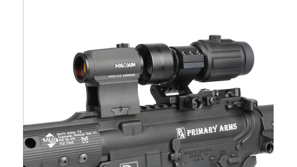 Holosun Paralow HS503G Red Dot Sight w/ Illuminated ACSS CQB Reticle, Black, HS503G-ACSS, EDEMO5