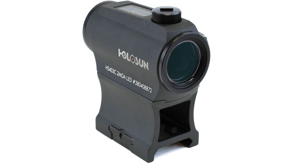 Open Box, Dealer Demo, Holosun Paralow Red Dot Sight, 2 MOA Dot Reticle, Black, HS403C
