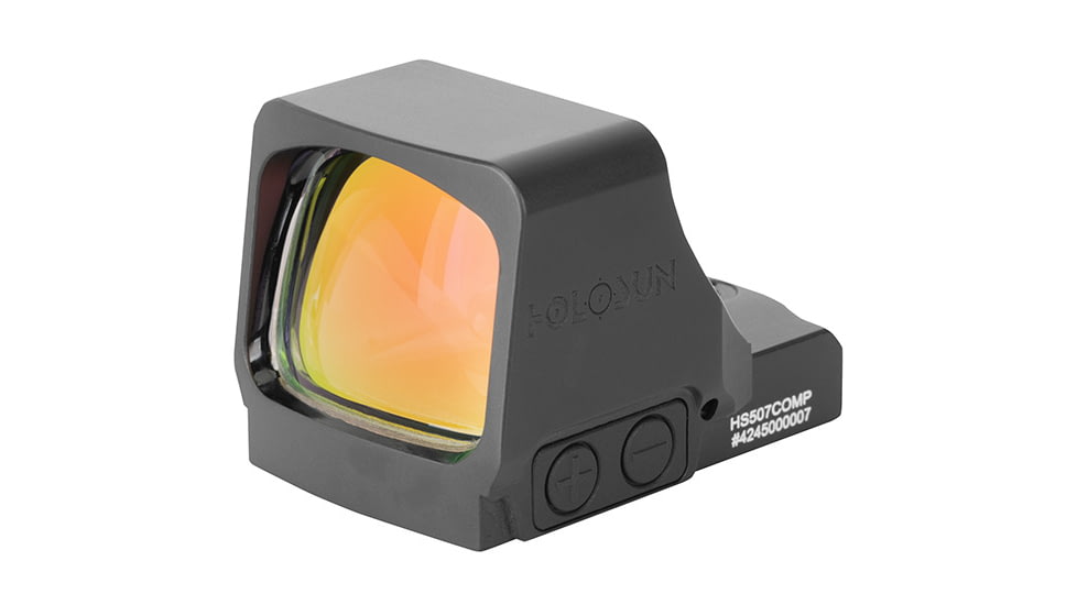 Holosun Ronin 507COMP 1x1.1 Reflex Red Dot Sight, Competition, Black, RONIN-HS507COMP-RD
