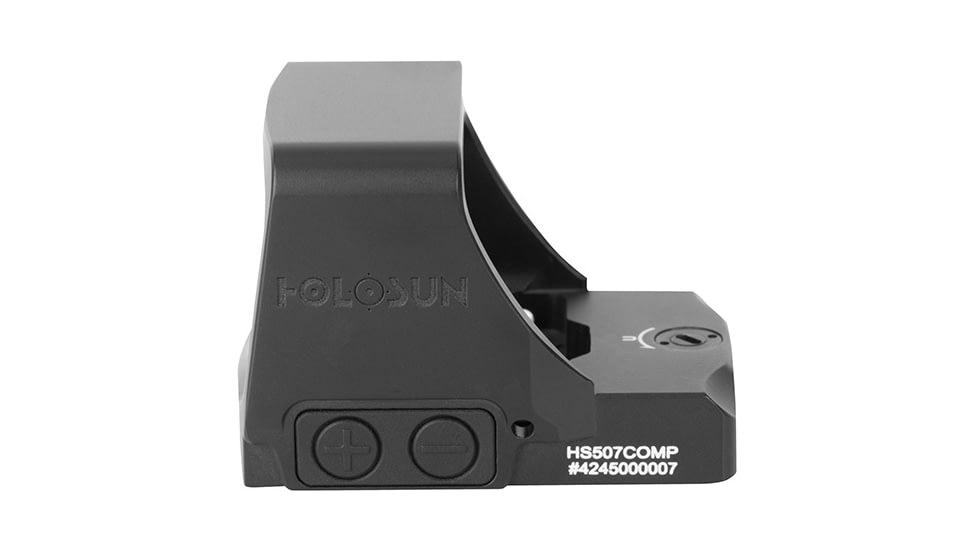 Holosun Ronin 507COMP 1x1.1 Reflex Red Dot Sight, Competition, Black, RONIN-HS507COMP-RD