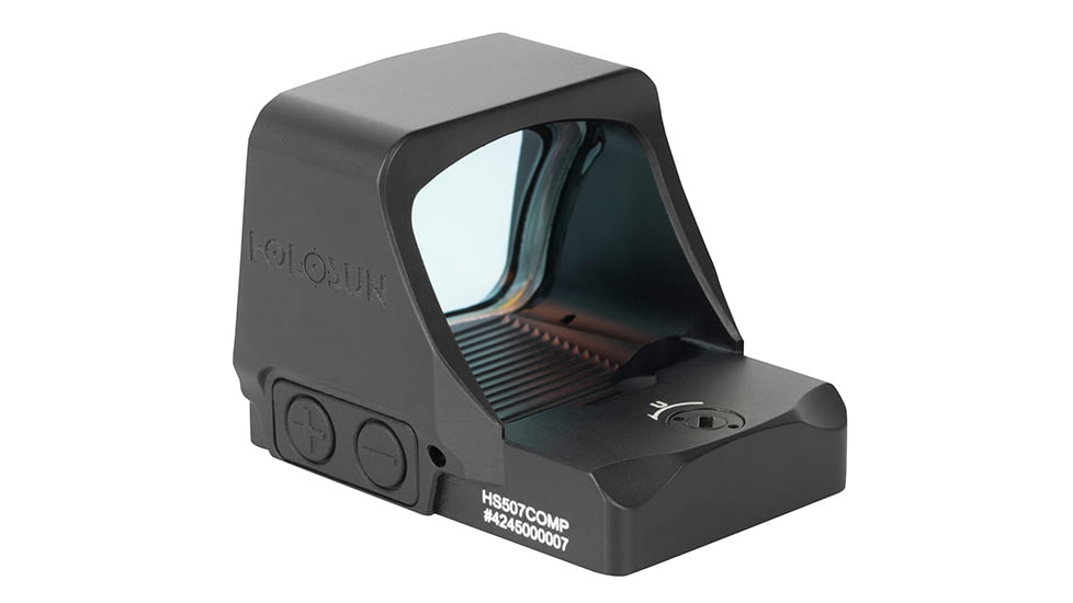 Holosun Ronin 507COMP 1x1.1 Reflex Red Dot Sight, Competition, Black, RONIN-HS507COMP-RD