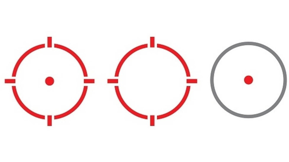 Holosun Ronin Carry Enclosed Pistol 1x Red Dot Sight, Multi Reticle, Black, RONIN-EPS-CARRY-RD-MRS