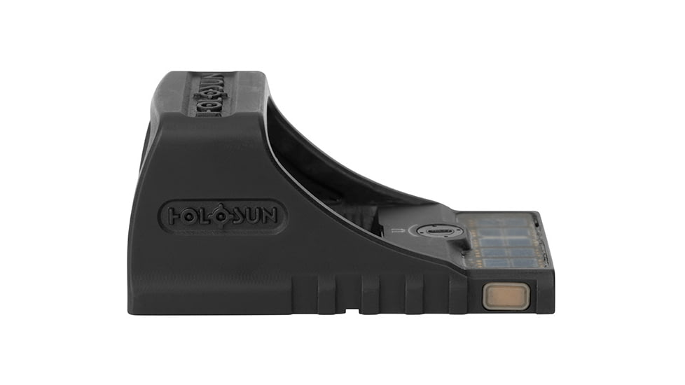 Holosun SCS MOS Solar Charging Sight, 2 MOA Dot/32 MOA Circle Green Multi Reticle, Black, SCS-M-GR