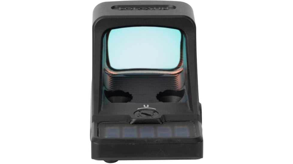 Holosun SCS Solar Charging Sight for H&amp;K VP9, 2 MOA Dot/32 MOA Circle Green Reticles, Black, Black, SCS-VP9-GR