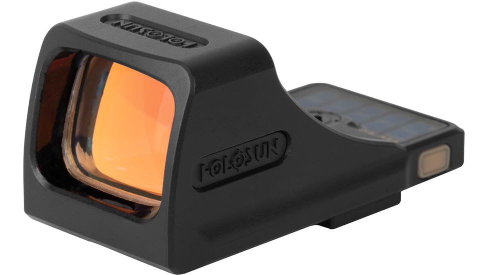 Holosun SCS Solar Charging Sight for H&amp;K VP9, 2 MOA Dot/32 MOA Circle Green Reticles, Black, Black, SCS-VP9-GR