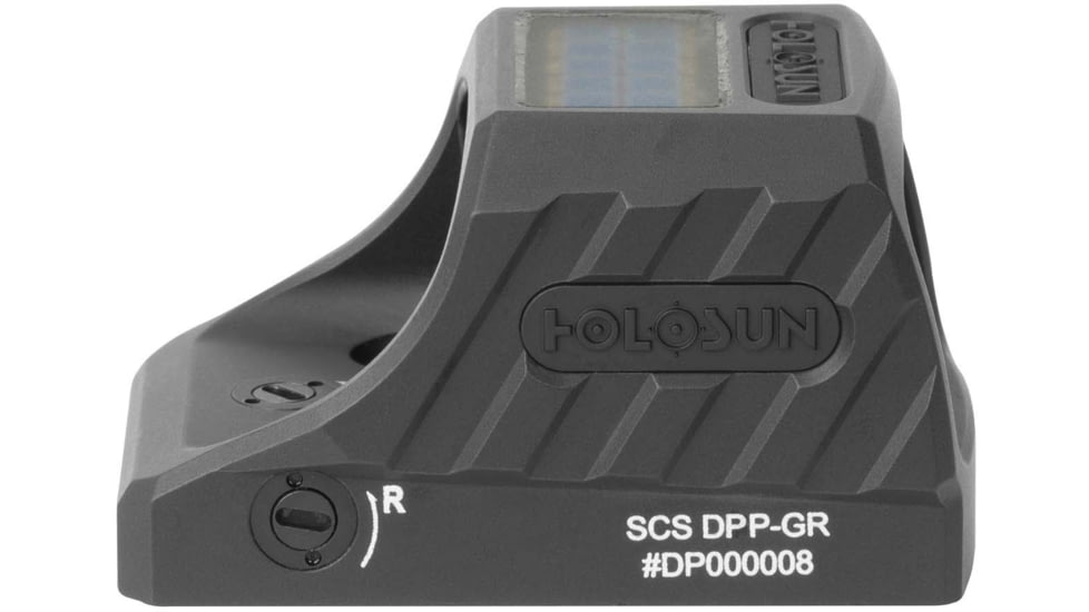 Holosun SCS Solar Charging Sight for Sig P320, 2 MOA Dot/32 MOA Circle Green Reticles, Black, SCS-320-GR