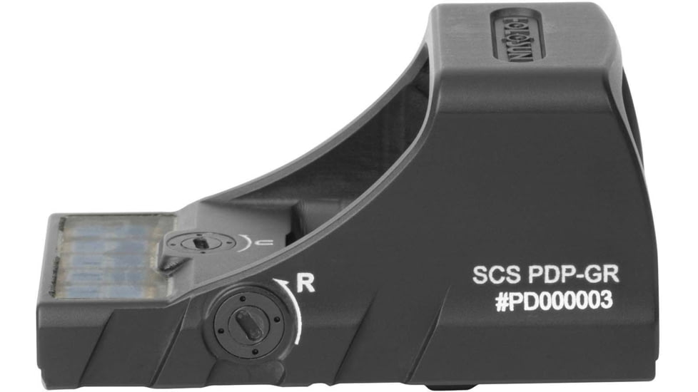 Holosun SCS Solar Charging Sight for Walther PDP 2.0, 2 MOA Dot/32 MOA Circle Green Reticles, Black, SCS-PDP-GR