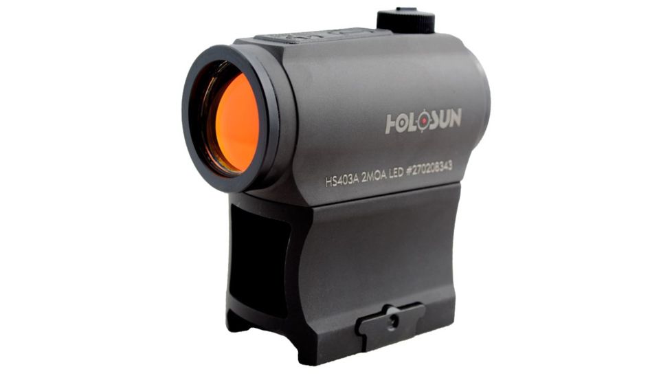 Holosun Paralow Red Dot Sight, with low mount and 1/3 co-witness high mount HS403A