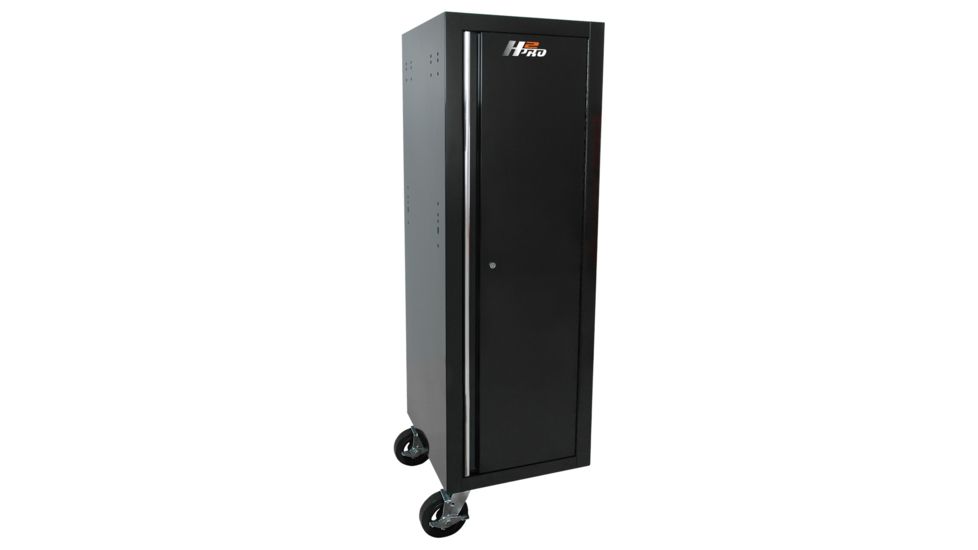 Homak 19in H2Pro Series Full-Height Side Locker, Black, Large BK08019602
