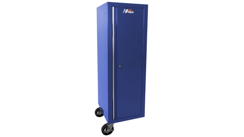 Homak 19in H2Pro Series Full-Height Side Locker, Blue, Large BL08019602