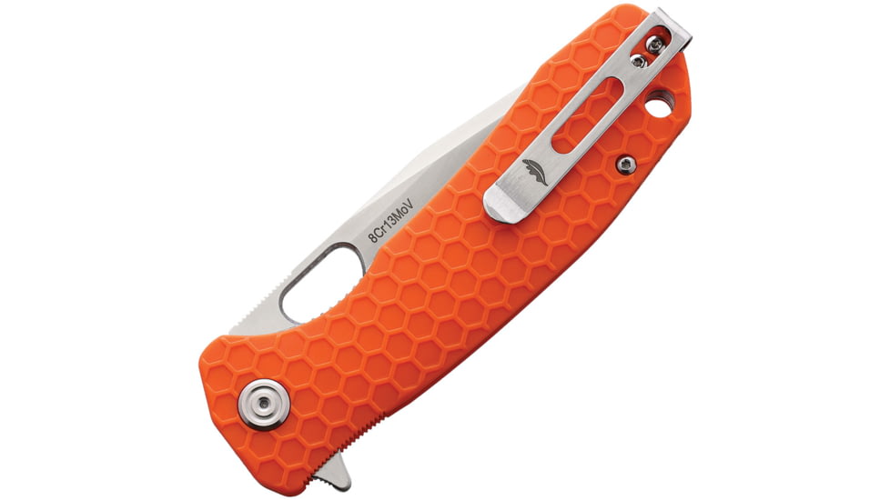 Honey Badger Knives Large Linerlock Tanto Orange