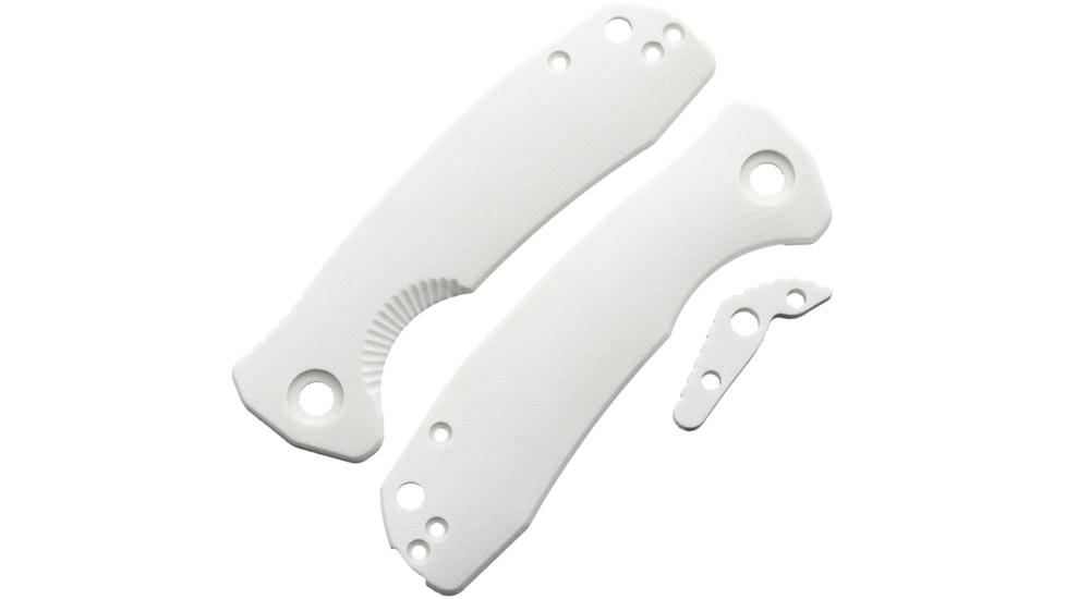 Honey Badger Knives Medium Linerlock Handle Wht