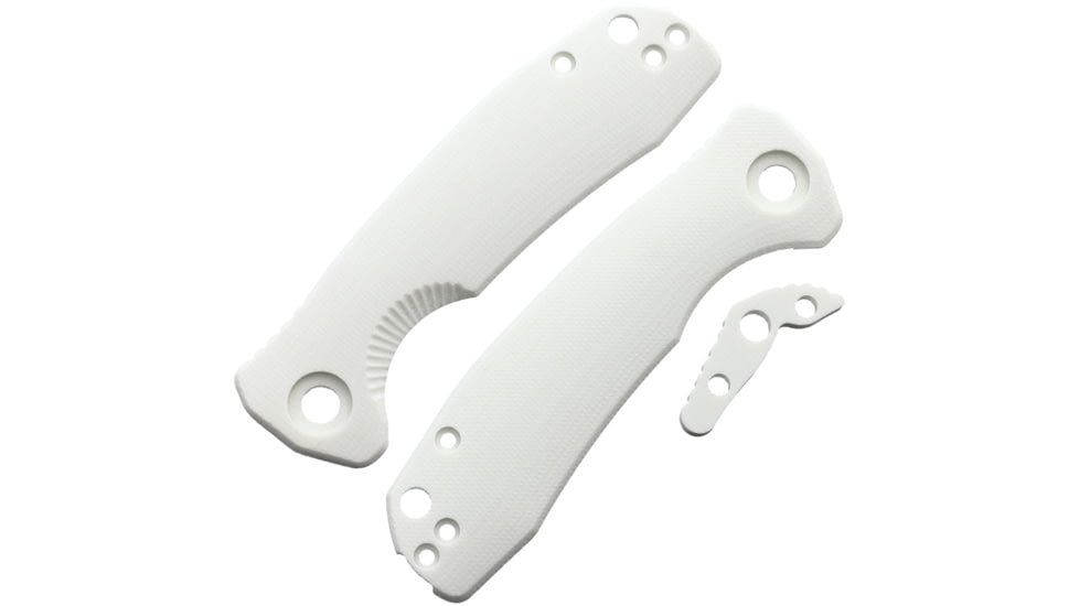 Honey Badger Knives Small Linerlock Handle Wht