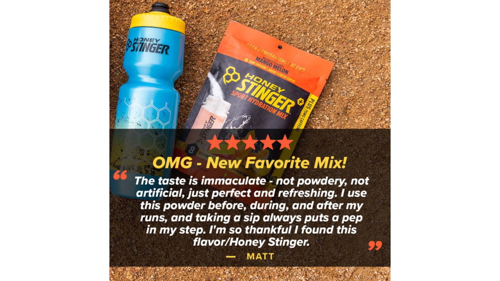 Honey Stinger Hydration Pouch, Mango Melon, 5.57 oz, 11014