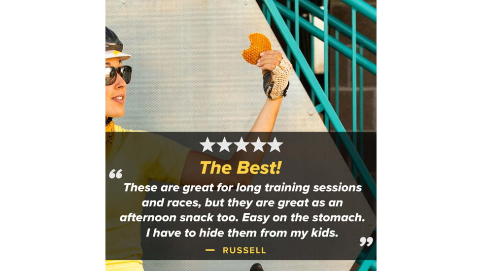 Honey Stinger Vanilla Waffle, 1 oz Pack, 74112